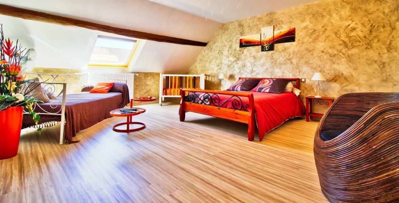 Chambres D'Hote Le Marronnier Champrougier エクステリア 写真